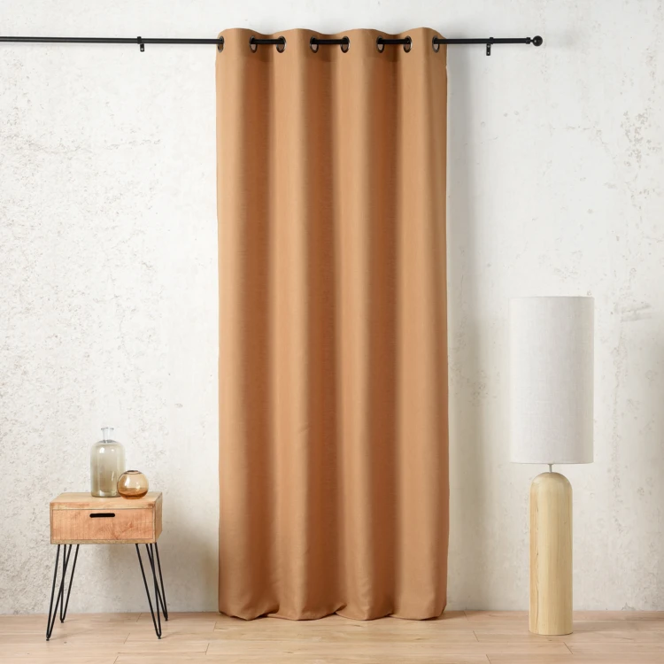 Siebvorhang mit Ösen Polylin Satin