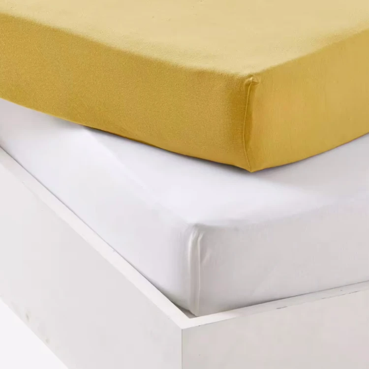 Set di lenzuolo impermeabile e lenzuolo in cotone per bambini