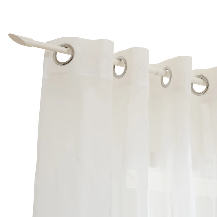 Kit tringle à rideaux extensible avec embout flèche en métal