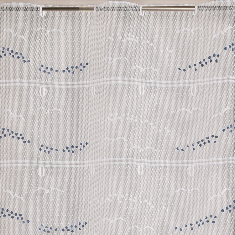 Modulable en maille à motif mouettes