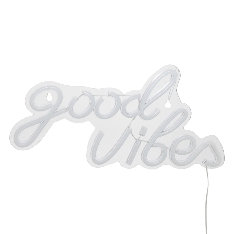 Néon LED mural Good Vibes
