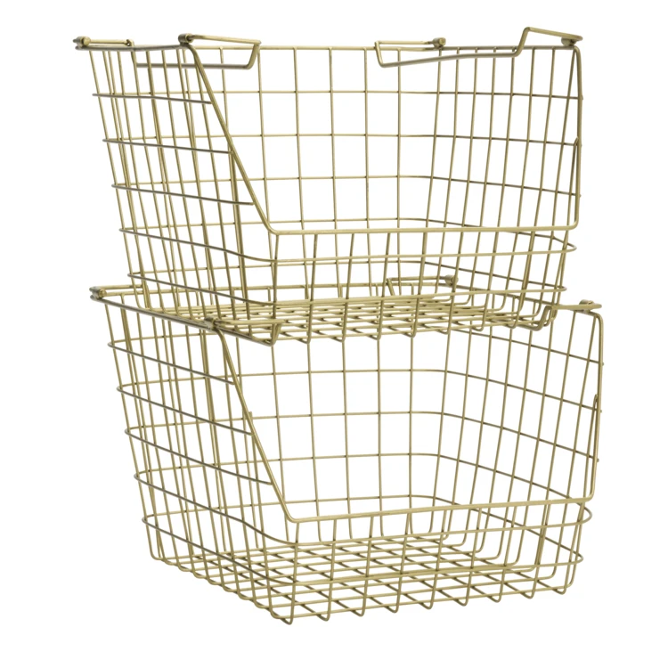 Panier empilable carré  MADAM STOLTZ