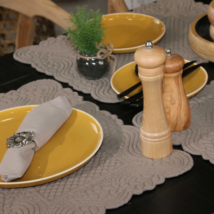 Set de table morphée coton matelassé