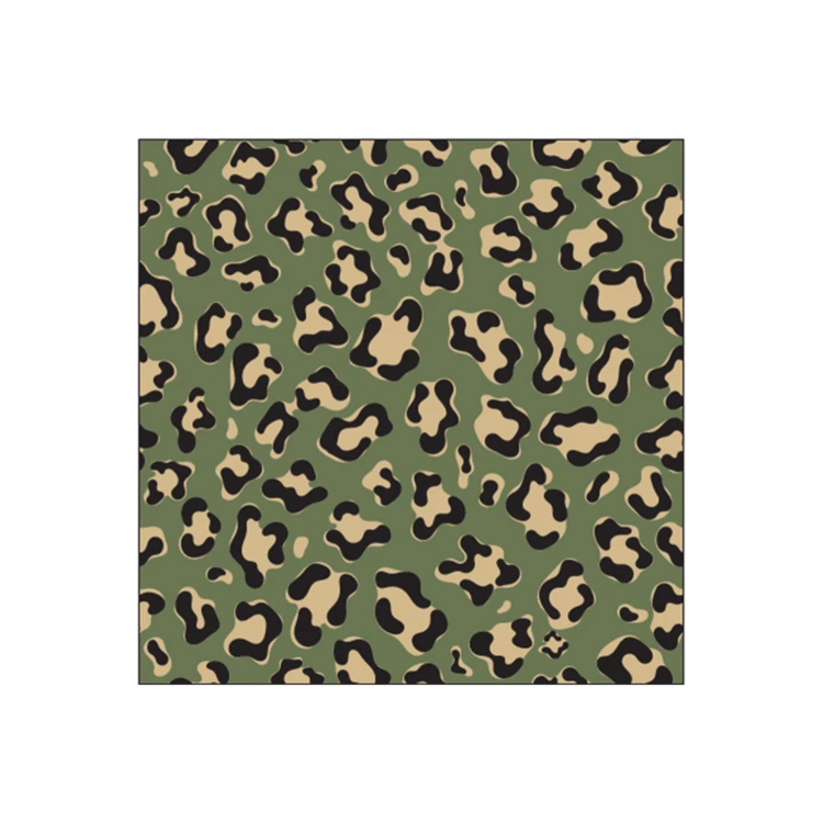 Lot de 20 serviettes papier léopard