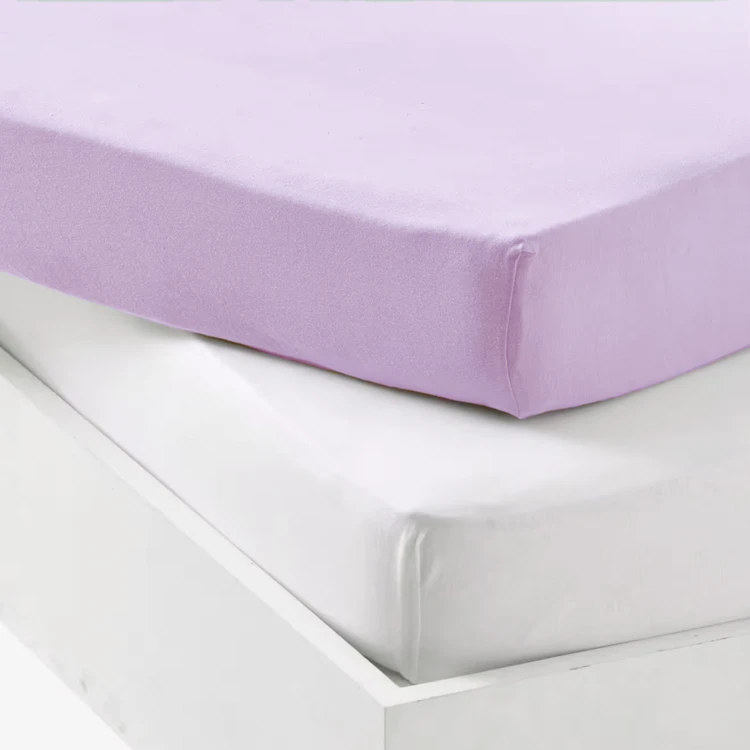 Set di lenzuolo impermeabile e lenzuolo in cotone per bambini