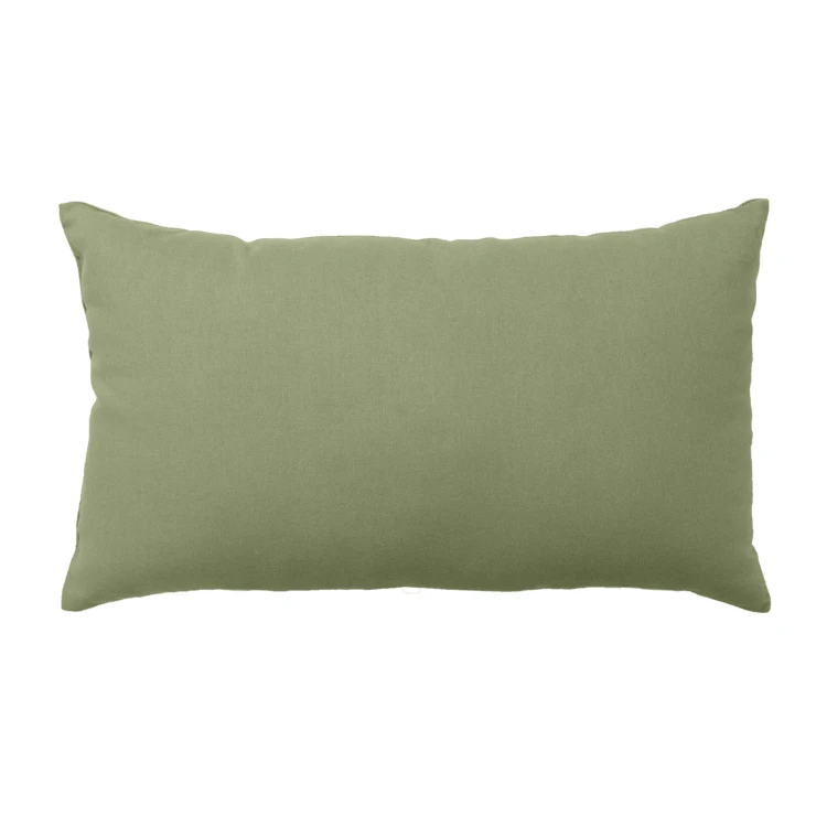 Coussin non déhoussable en coton uni