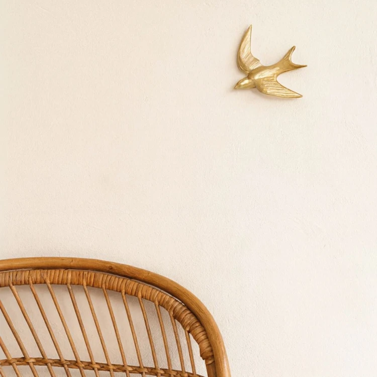 Déco murale hirondelle en Résine
