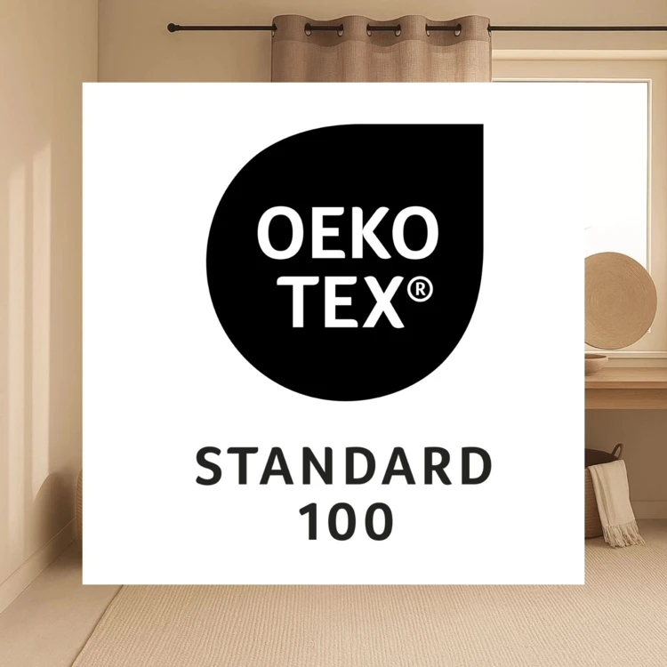 Cortinas com efeito linho