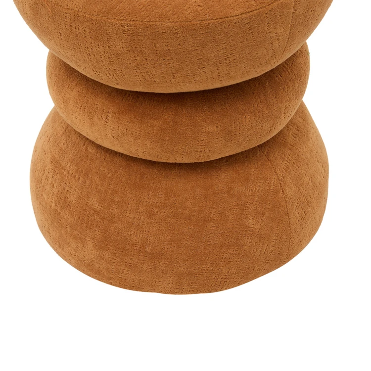 Gepolsterter Totem-Sitzhocker