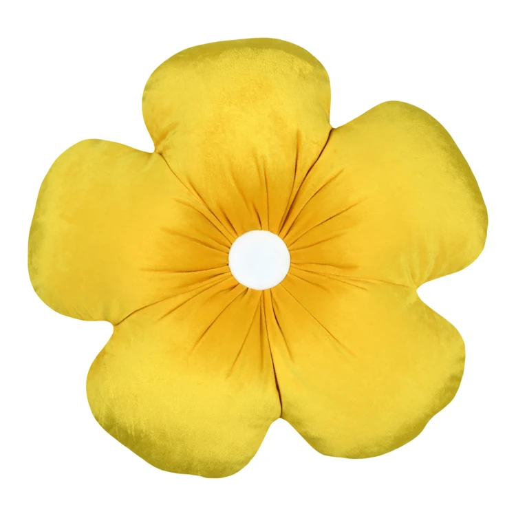 Coussin fleur seventies