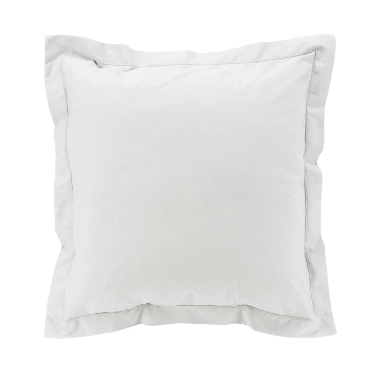 Taie d'oreiller volant plat 100% percale de coton ORIGINE