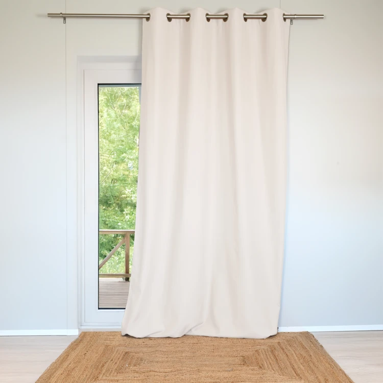 Tenda ignifuga M1 con occhielli