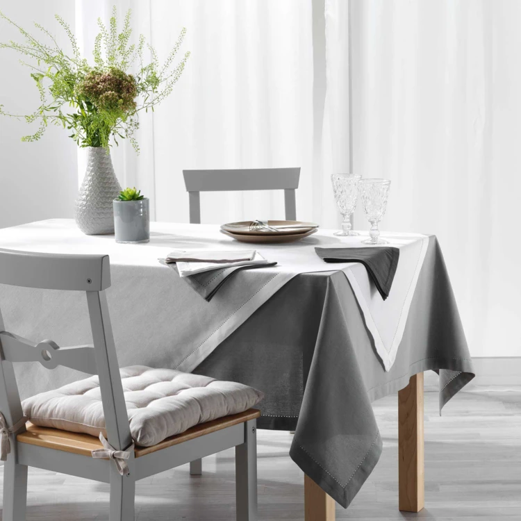 Nappe rectangulaire en coton uni