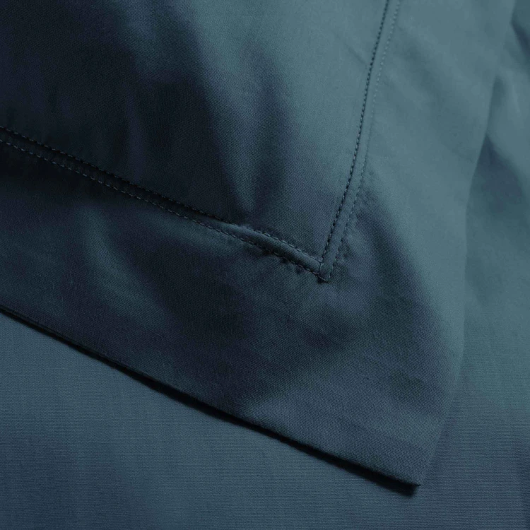 Taie d'oreiller volant plat 100% percale de coton ORIGINE