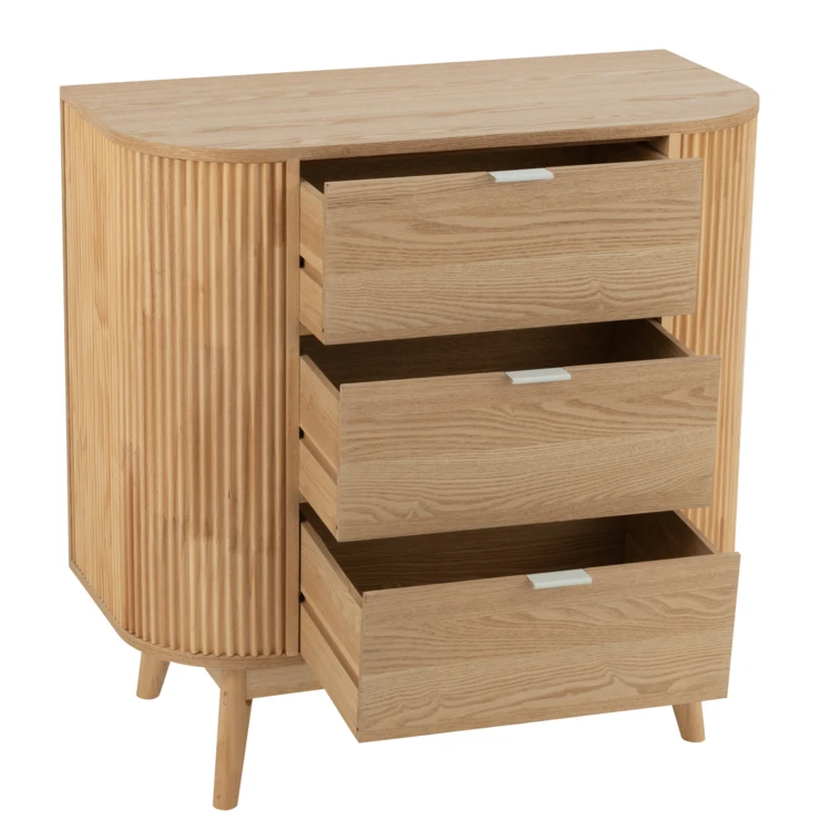 Commode en bois 3 tiroirs