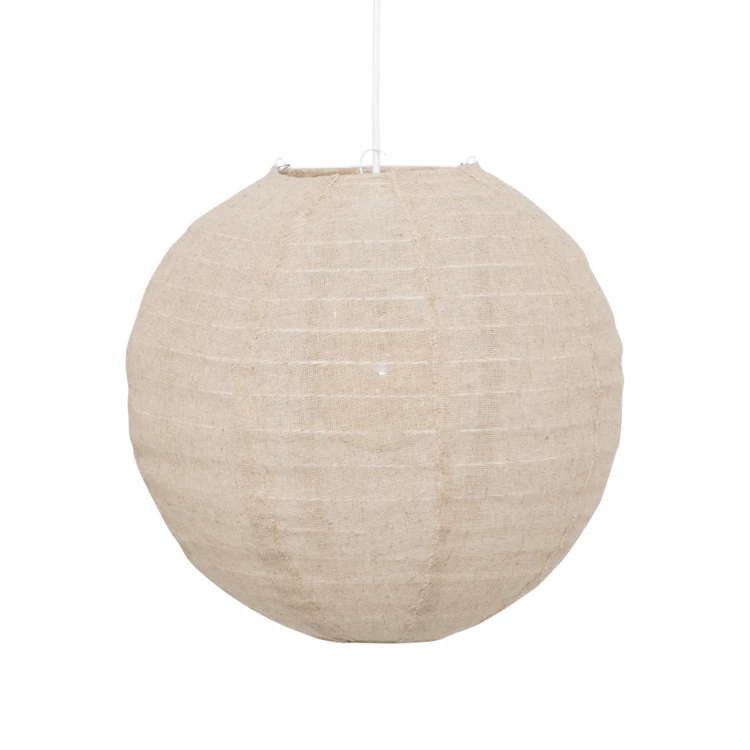 Farol japonés de lino – 35 cm