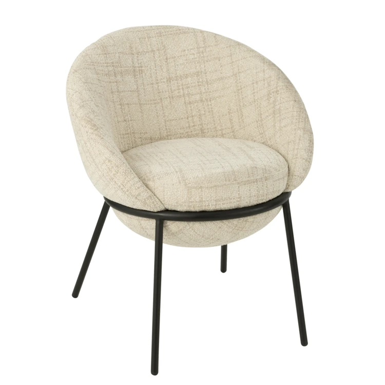 Moderner Designerstuhl aus Metall