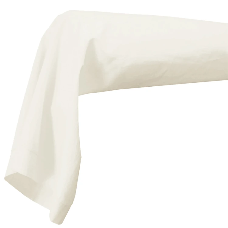 Taie de Traversin Unie en 100% Coton