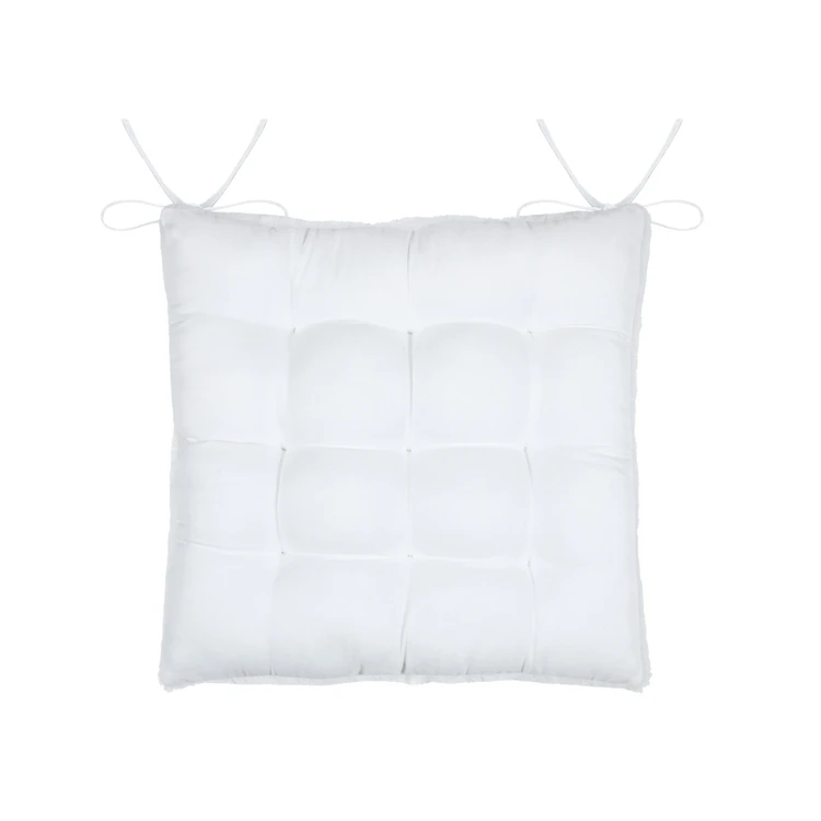 Galette de chaise imitation fourrure