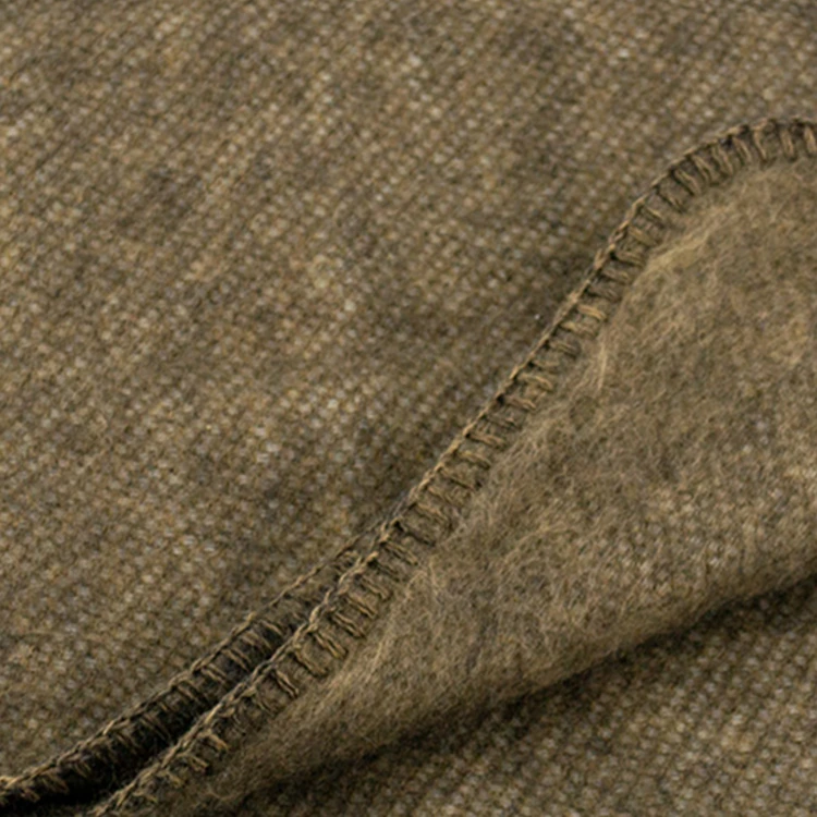 Plaid ou couverture chaude laine et mohair
