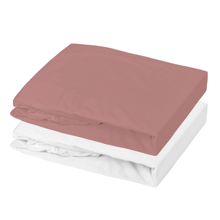 Set di lenzuolo impermeabile e lenzuolo in cotone per bambini