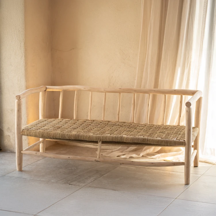 Naturholzsofa Asilah