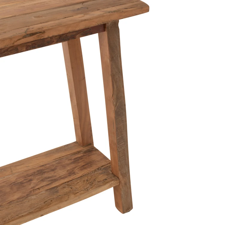 Console en bois recyclé