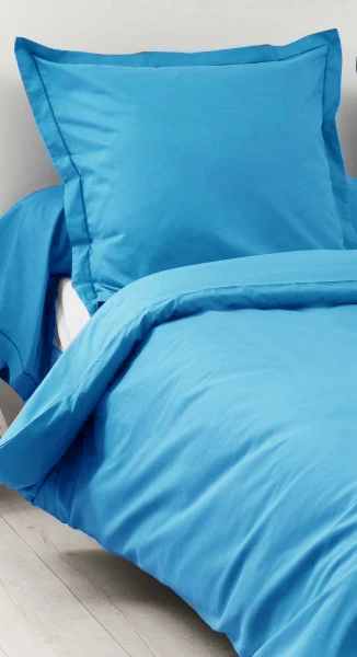Housse de Couette Unie en 100 % Coton