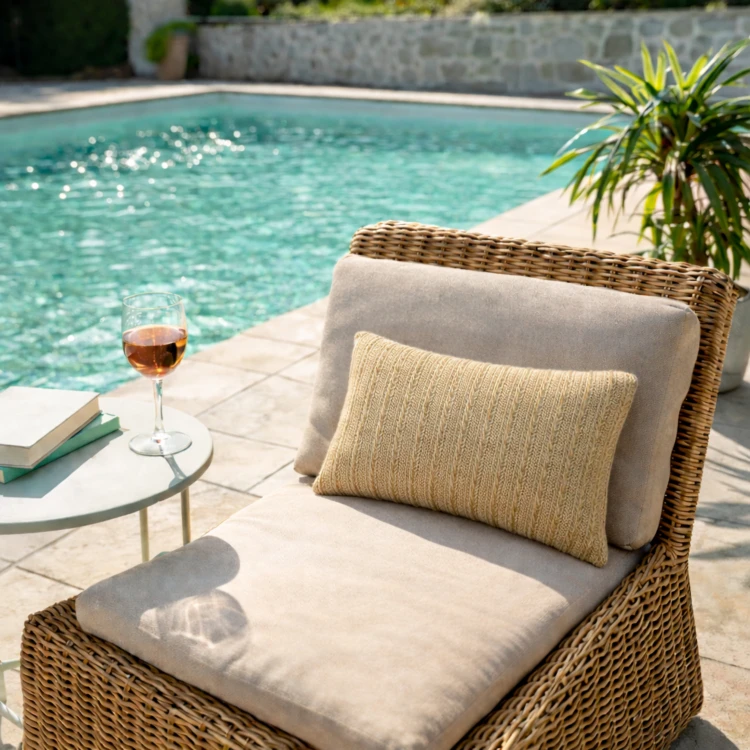 Housse de coussin imperméable pour extérieur FORMENTERA