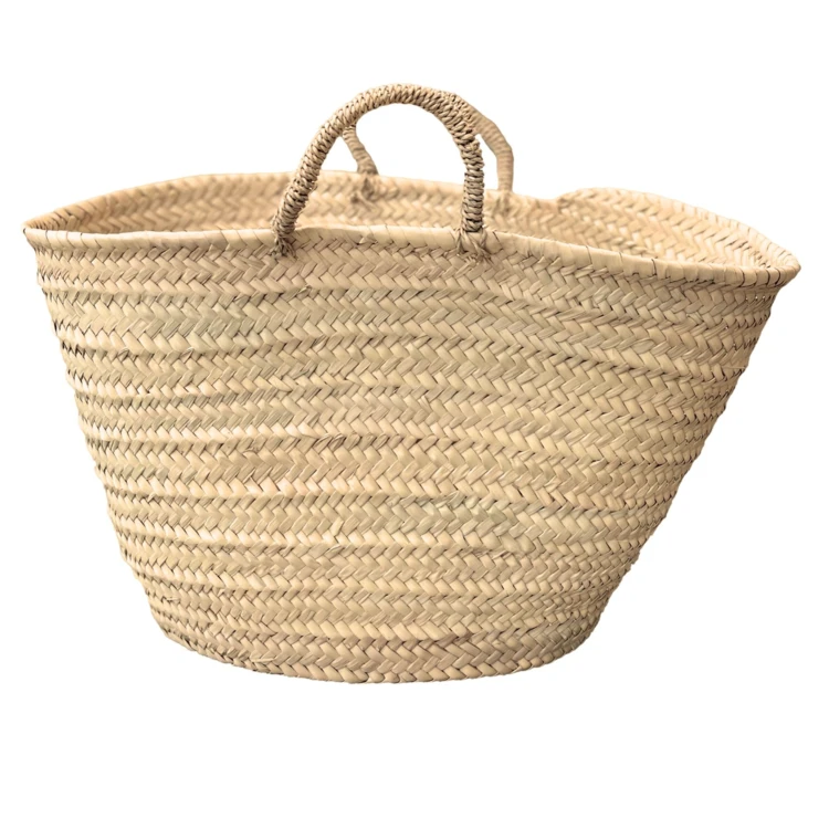 Mand voor de Palm-markt