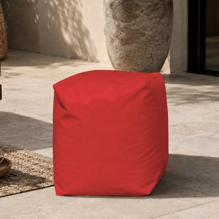 Pouf extérieur cube