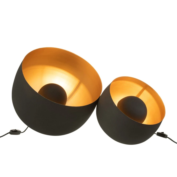 Wohnzimmerlampe aus Metall