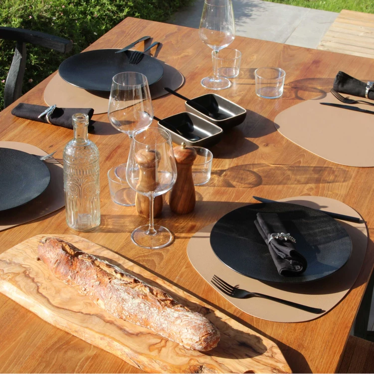 Set de table antidérapant design galet