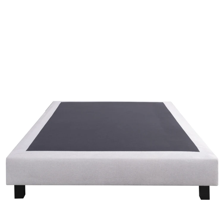 Ensemble matelas mousse 26 cm et sommier gris