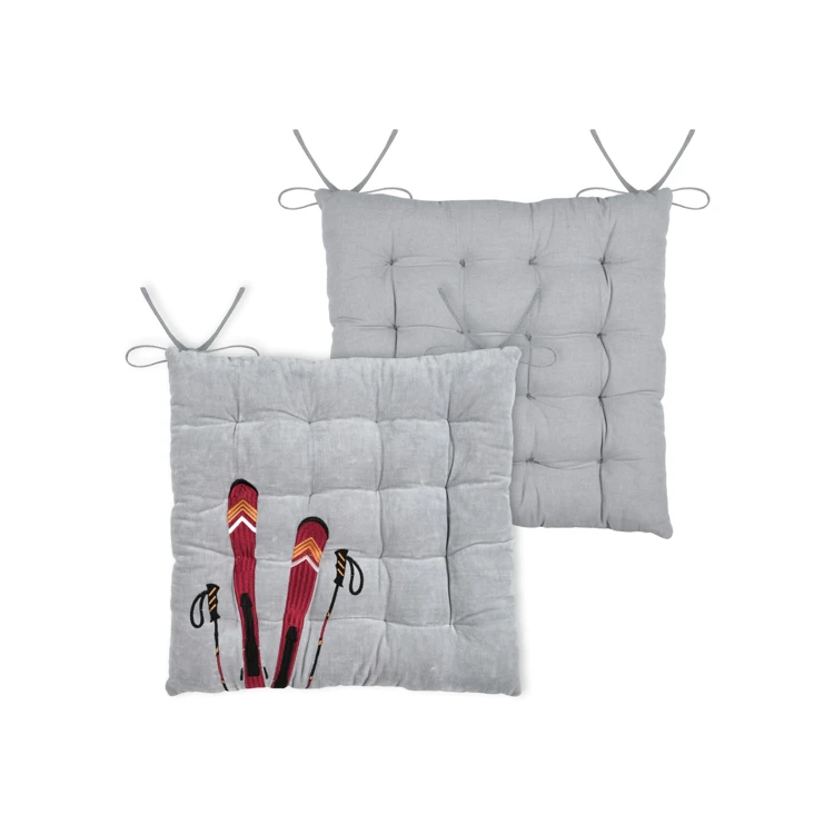 Cojín de silla ski de algodón