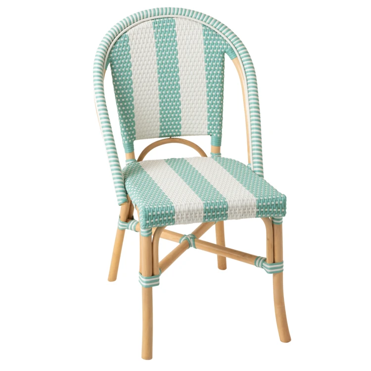Geweven rotan tuinstoel