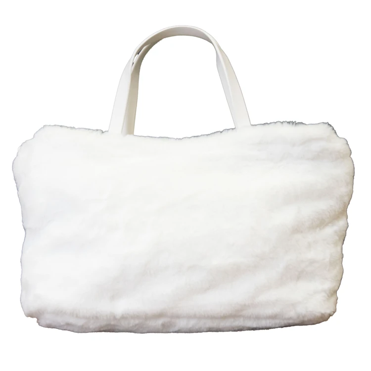 Bolso de piel sintética con asa y correa desmontable