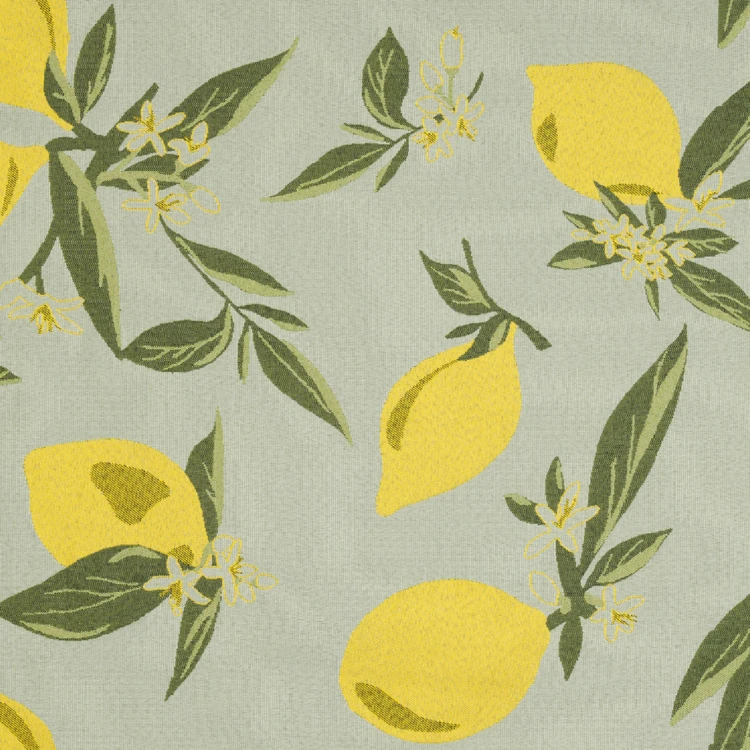Rideau Dolce Vita motif citrons