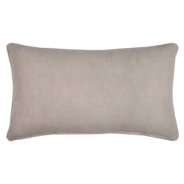 Coussin  feuillage doré