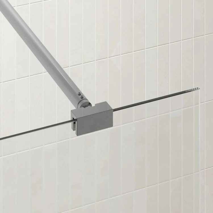 Barre de fixation 100 cm recoupable pour douche italienne
