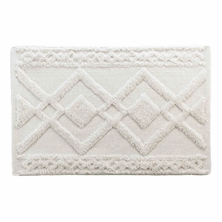 Gladis Badteppich Uni mit Reliefs