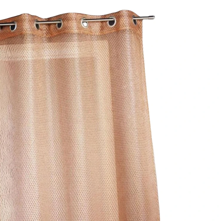 Organza-Vorhang mit Netzoptik
