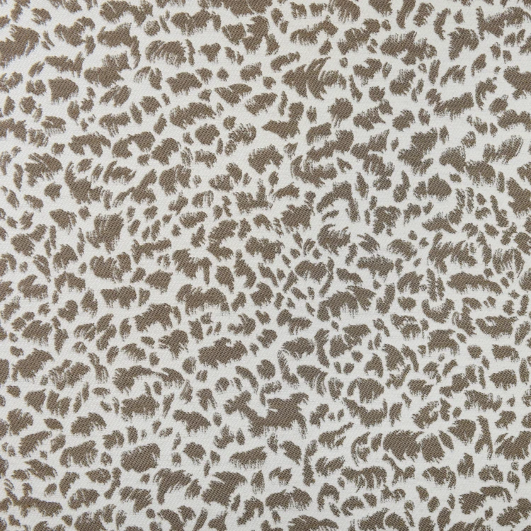 Coussin jacquard abstrait texturé style naturel