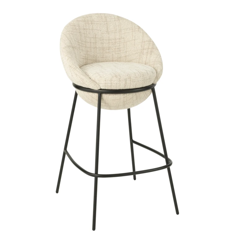 Moderner Design-Barhocker aus Metall