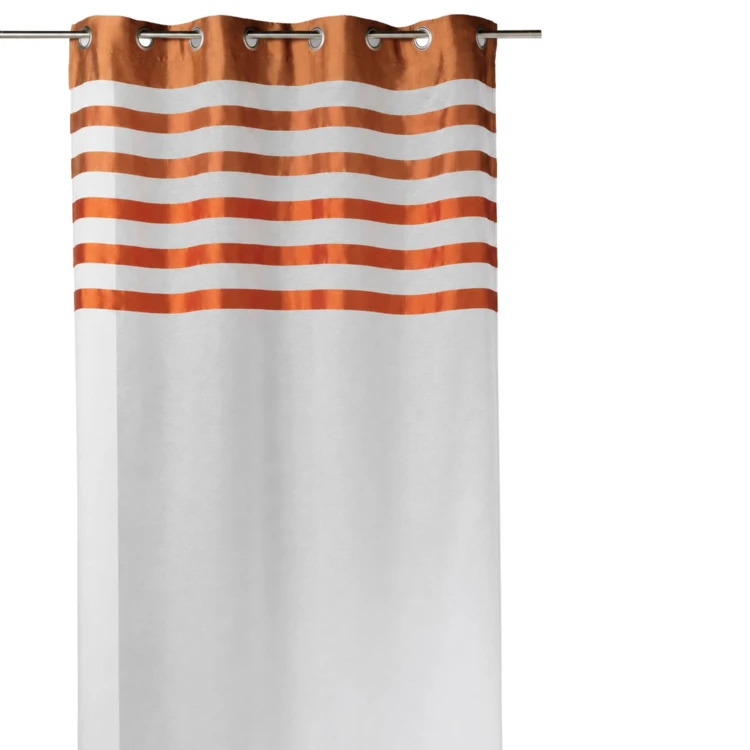 Fio transparente com face em risca de cetim