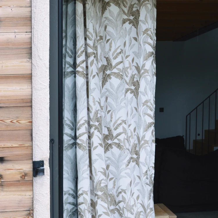 Jacquard-Vorhang Dschungel-Muster