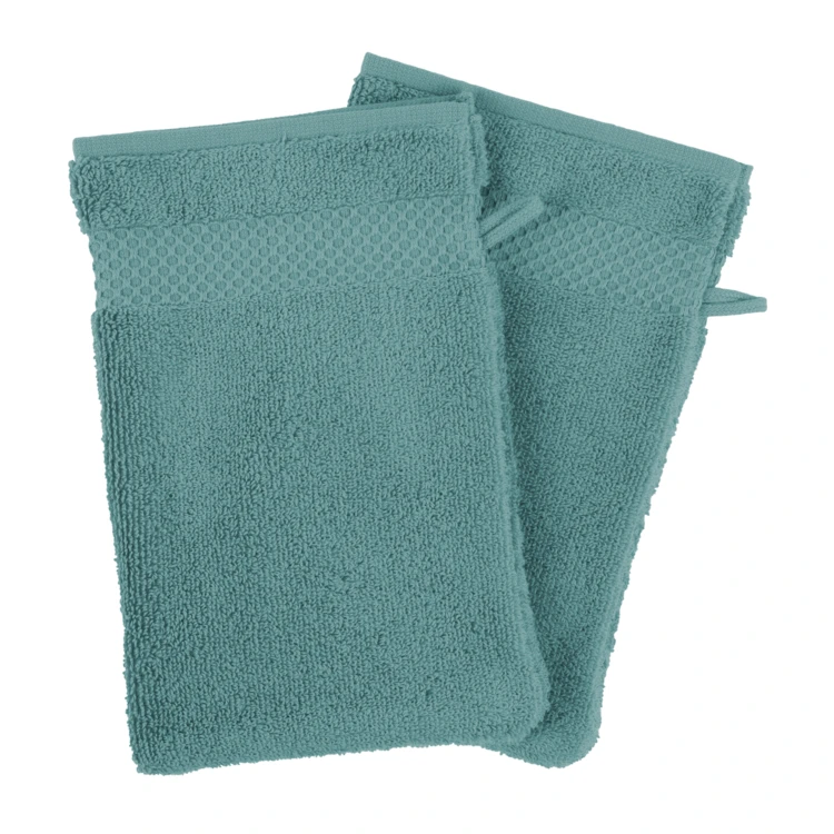 Set mit 4 Waschhandschuhen aus Baumwolle Mirmande