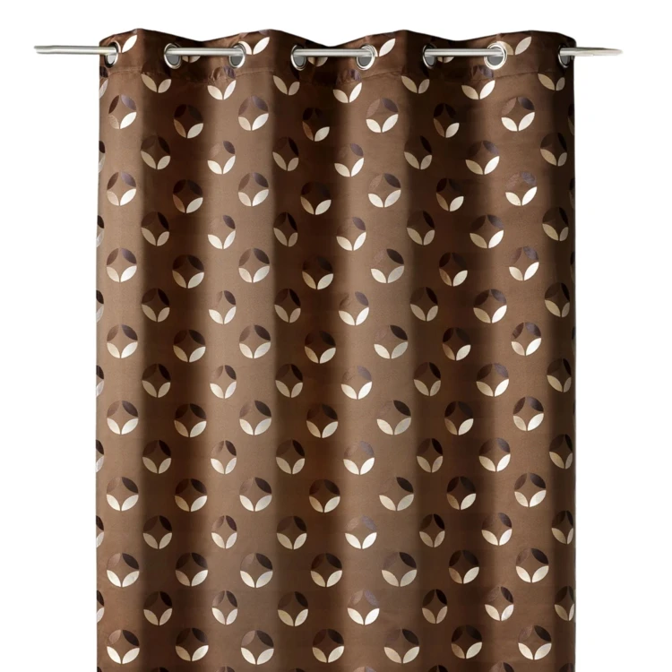Jacquard-Lichtvorhang mit Rosettenmuster