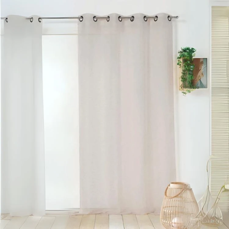 Cortinas lisas, com remoção de ar