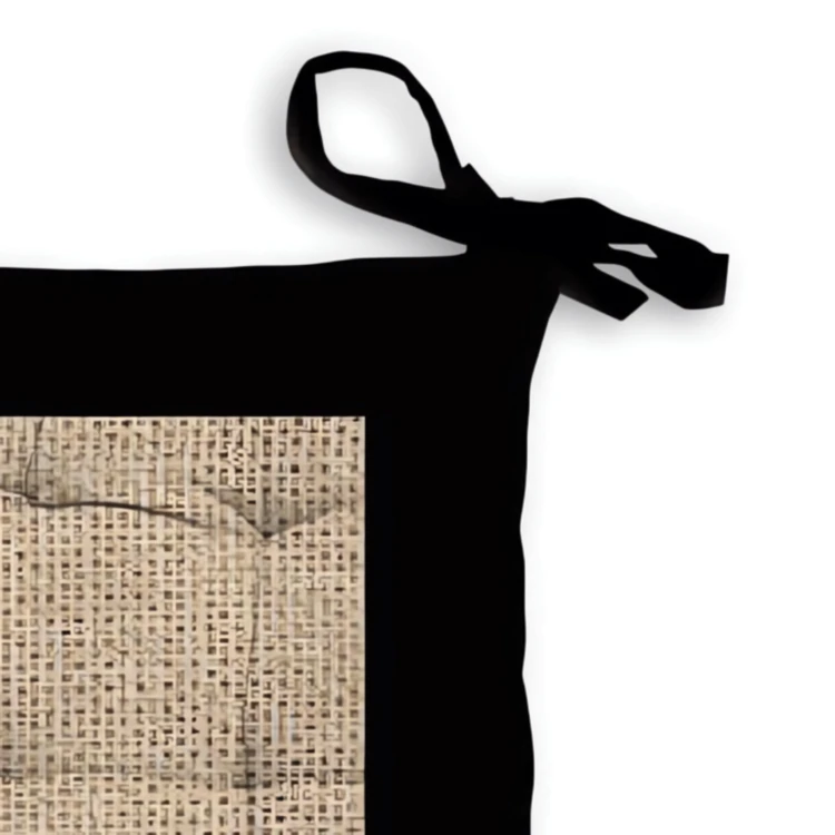 Sitzkissen aus Jute